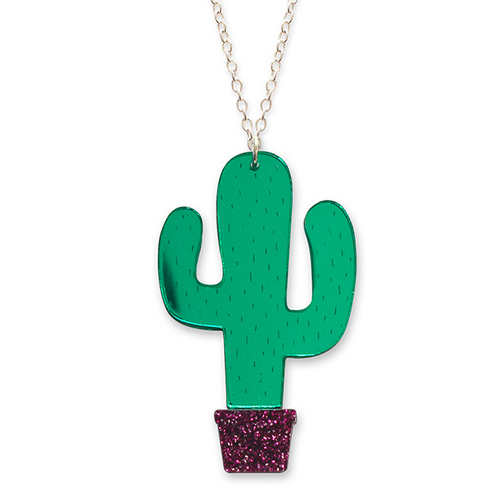 cactus necklace by littlemoose