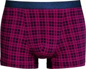 RED AND NAVY CHECKED BOXERS